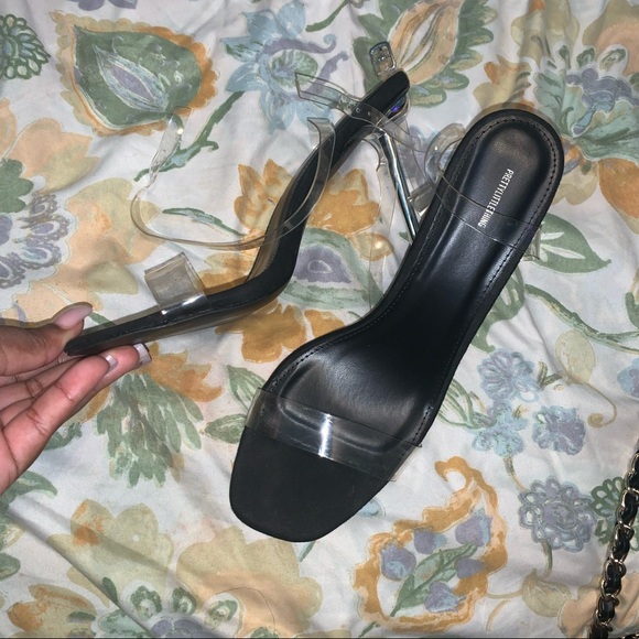 plt black heels